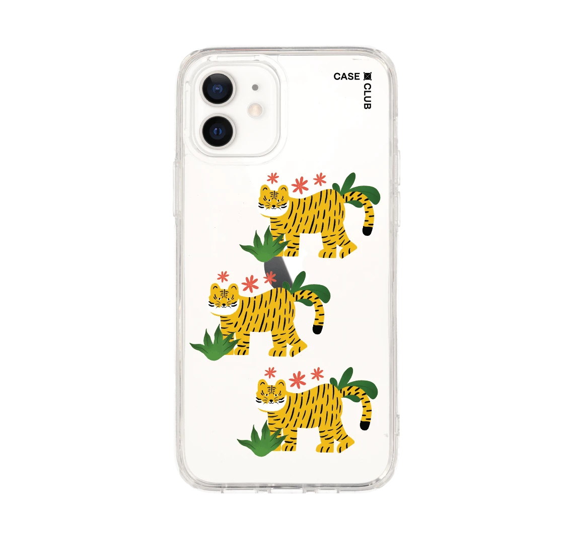 yellow tiger pattern